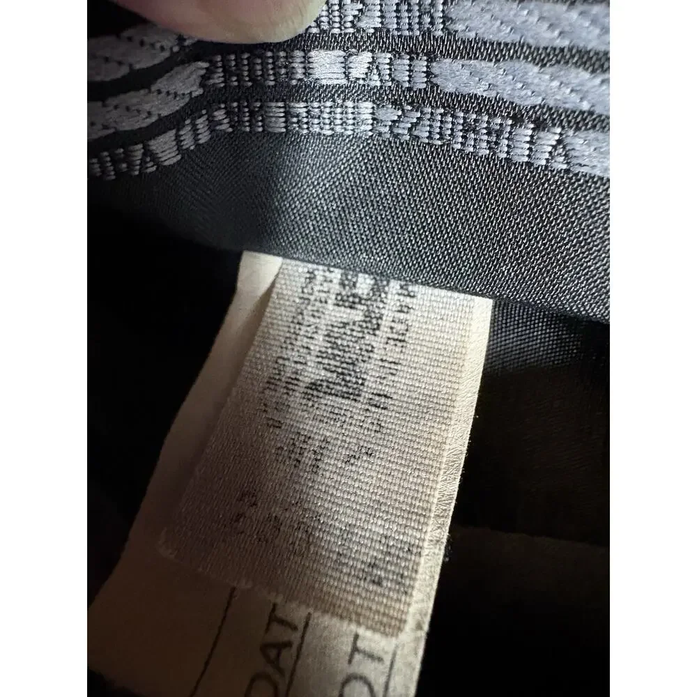 Burberrys Wool Blazer Mens 42S (Estimated) Gray Pinstripe Vintage Burberry